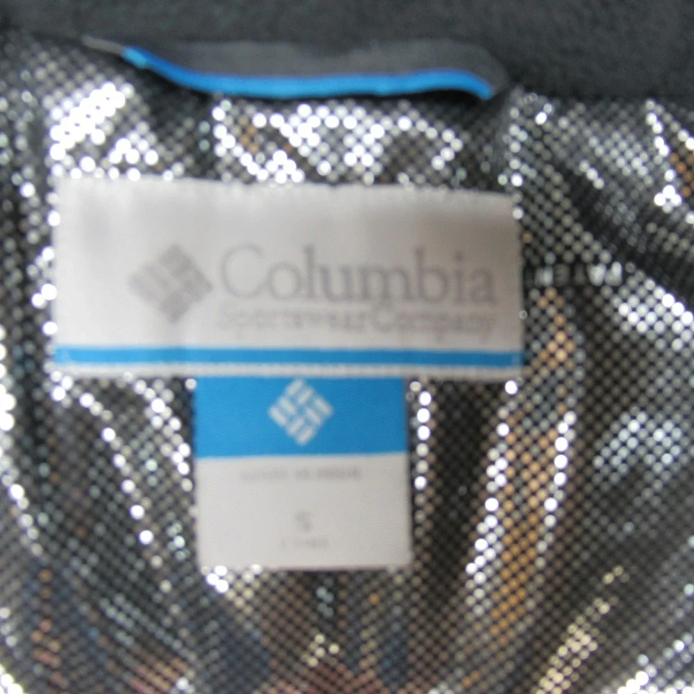 Columbia Nordic Strider‎ Jacket Girl Small Black Insulated Hood Waterproof Parka